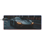 Tapis de Souris Gaming LED RGB Supercar - Design Automobile - PadCraftStudio