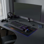 Tapis de Souris Gaming LED RGB Supercar - Design Automobile - PadCraftStudio