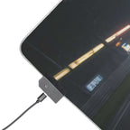 Tapis de Souris Gaming LED RGB Drift Racing - Design Course Urbaine Printify