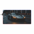 Tapis de Souris Gaming LED RGB Supercar - Design Automobile - PadCraftStudio