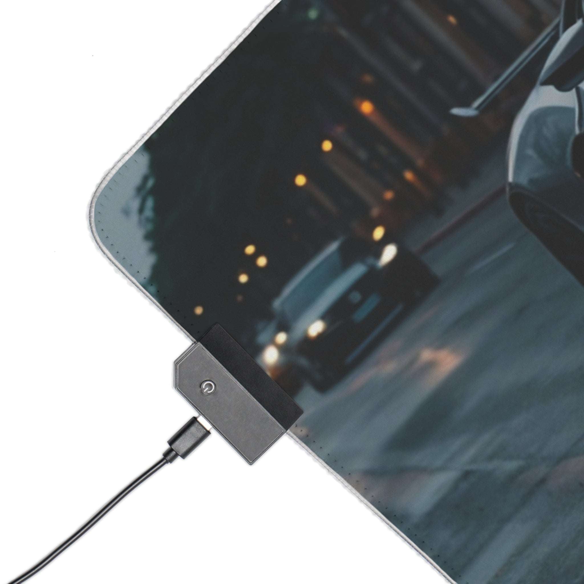 Tapis de Souris Gaming LED RGB Supercar - Design Automobile - PadCraftStudio