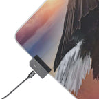 Tapis de Souris Gaming LED RGB Aigle — Design Majestueux Nature XXL | PadCraft Studio - PadCraftStudio