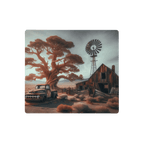 Tapis de souris gaming - Paysages d'ancienne ferme Américaine - PadCraftStudio