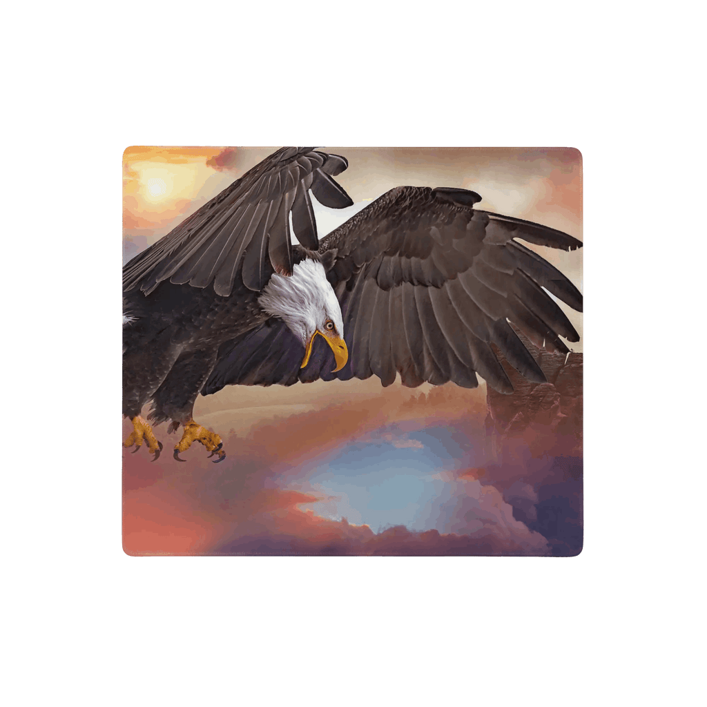 Tapis de souris gaming - Aigle en vol - PadCraftStudio